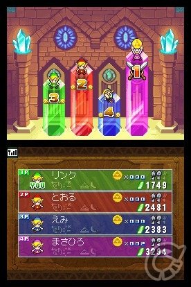 Legend of Zelda Four Swords DS