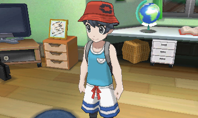 Boy character in Pokémon Ultra Sun and Ultra Moon
